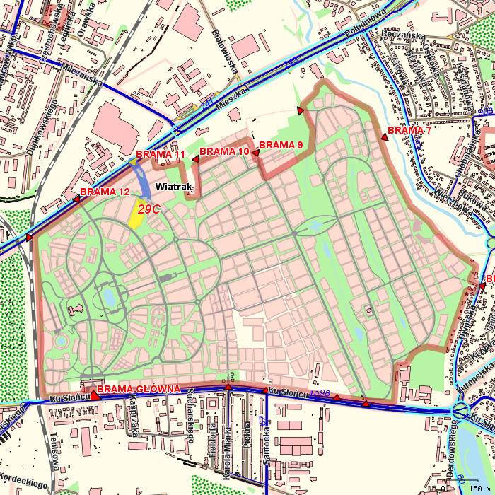 Mapa cmentarza Alicja Lenczewskia