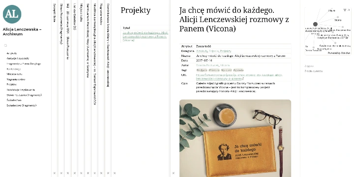 Archiwum - Alicja Lenczewska