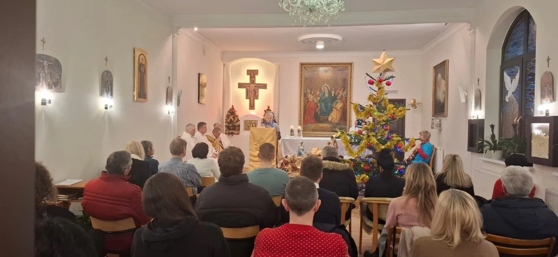 Relacja z mszy świętej w 14 rocznice odejścia - msza