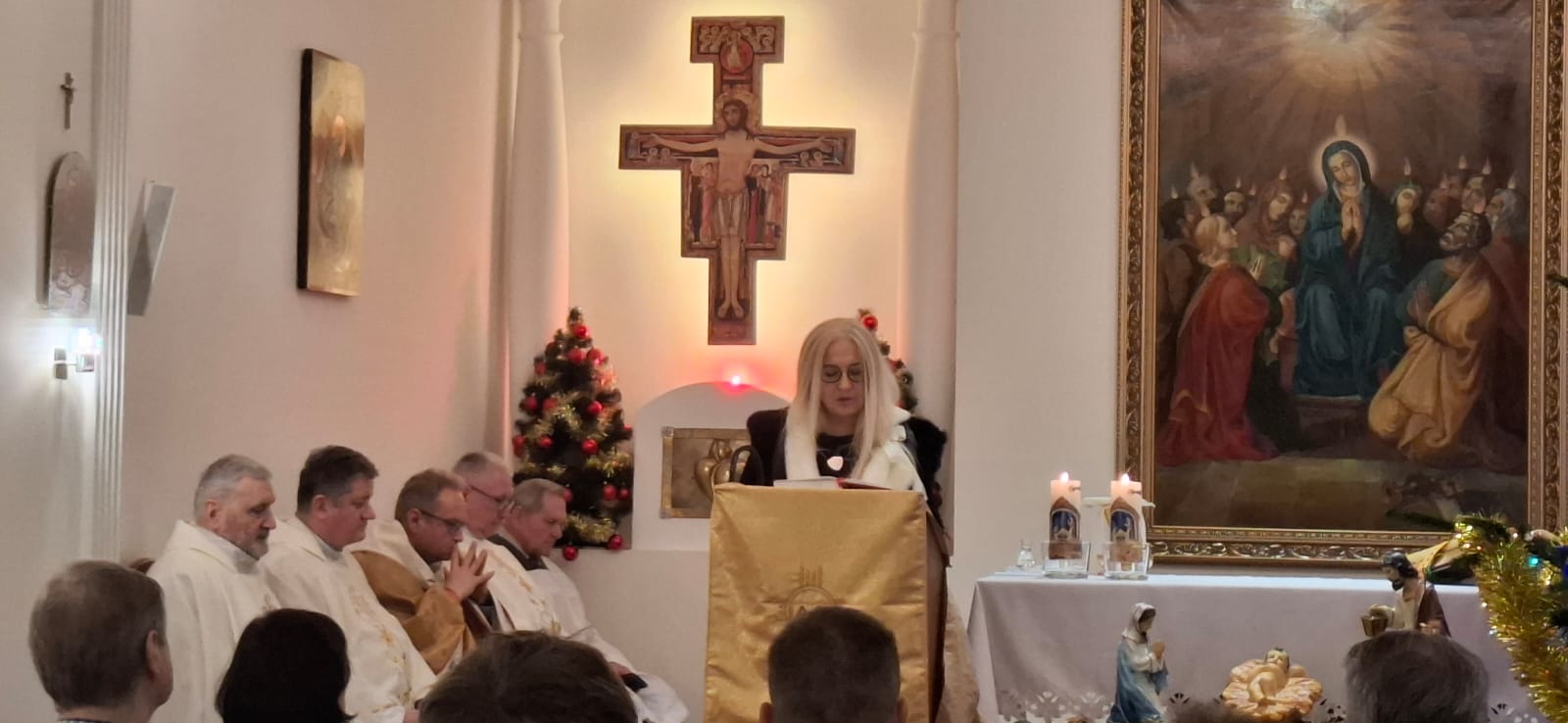 Relacja z mszy świętej w 14 rocznice odejścia - msza